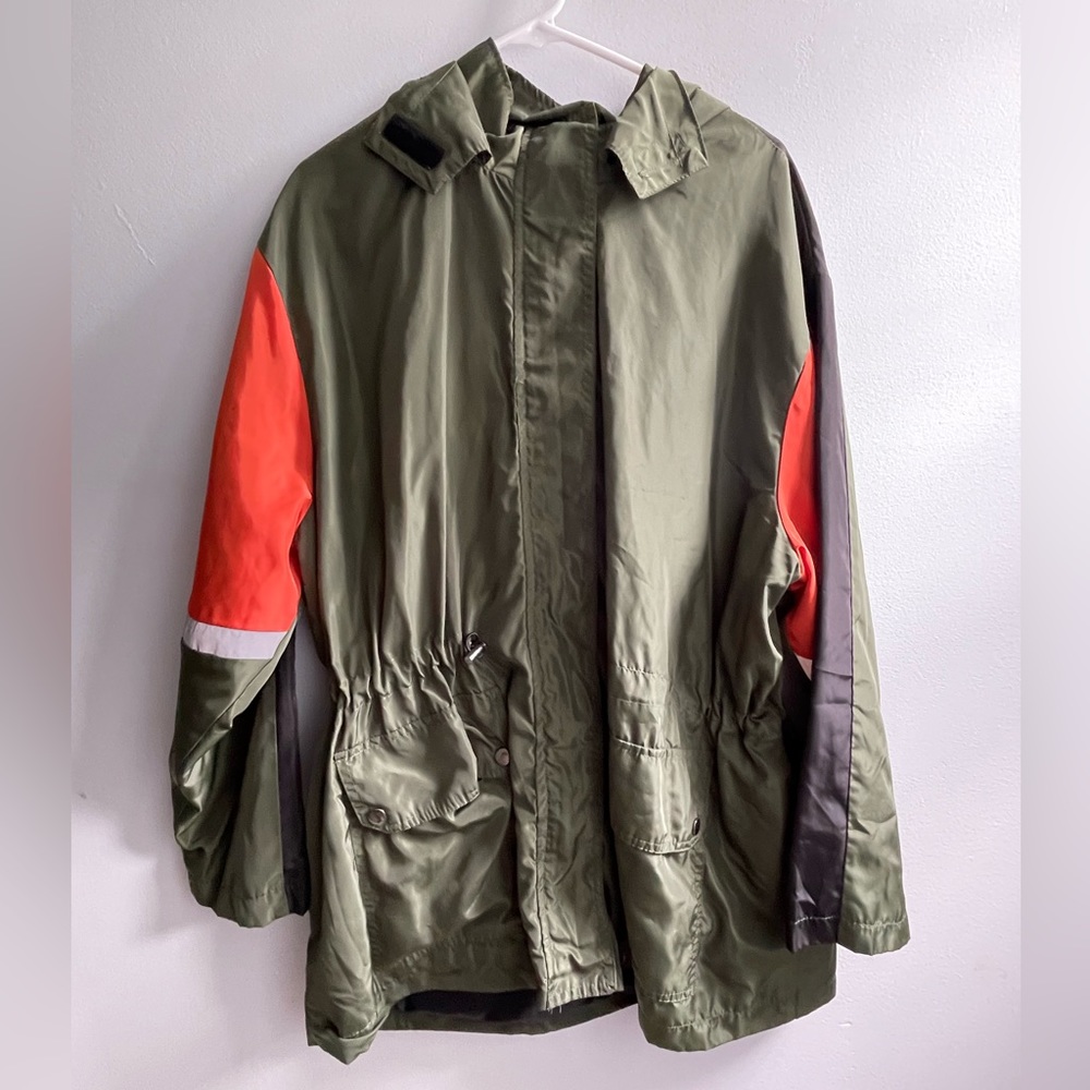 Green Rain Jacket